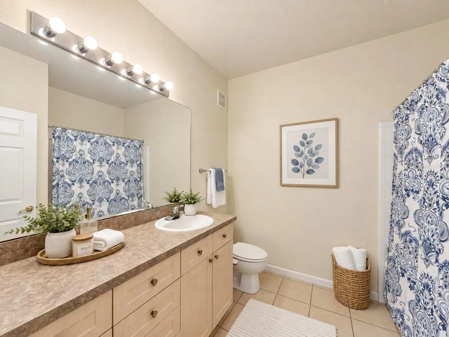 Bathroom 2 - virtually staged