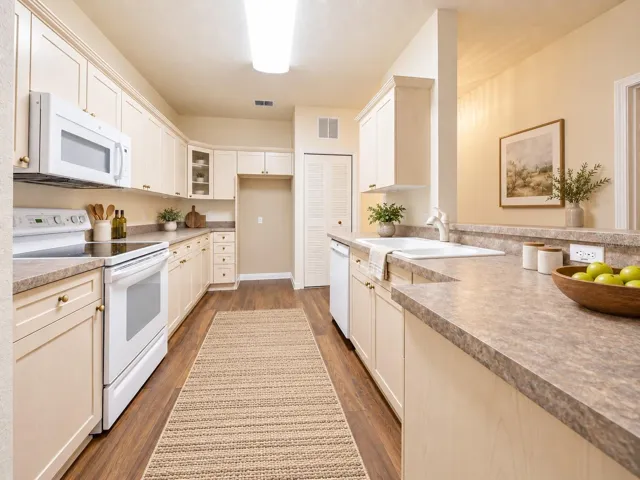 Kitchen - - virtually staged