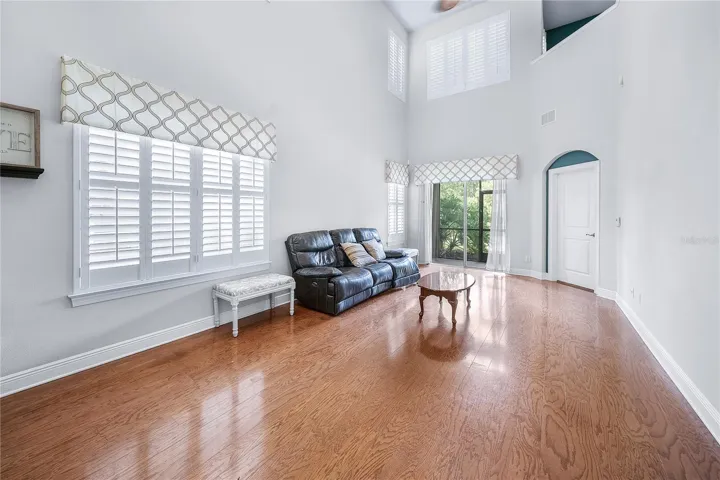 LIVING ROOM - WITH MASTER BEDROOM DOWNSTAIR
