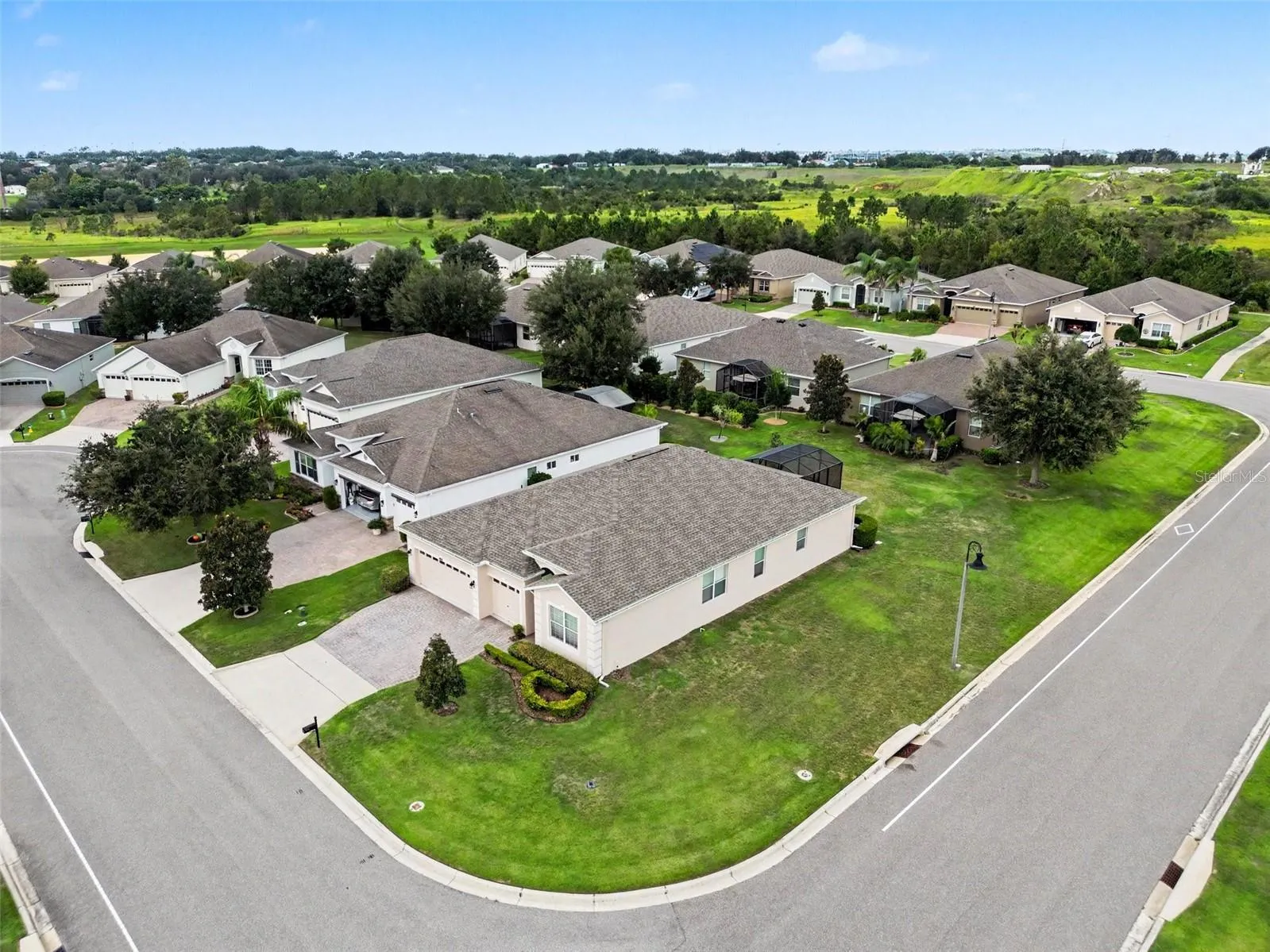 Aerial View of the Property