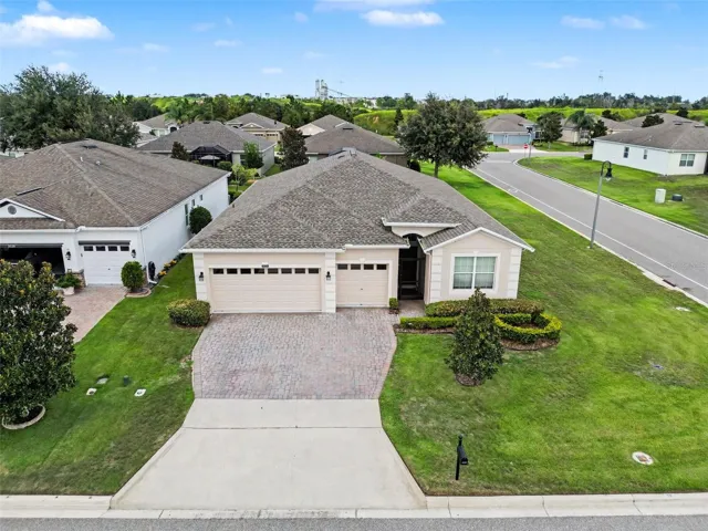 Aerial View of the Backyard