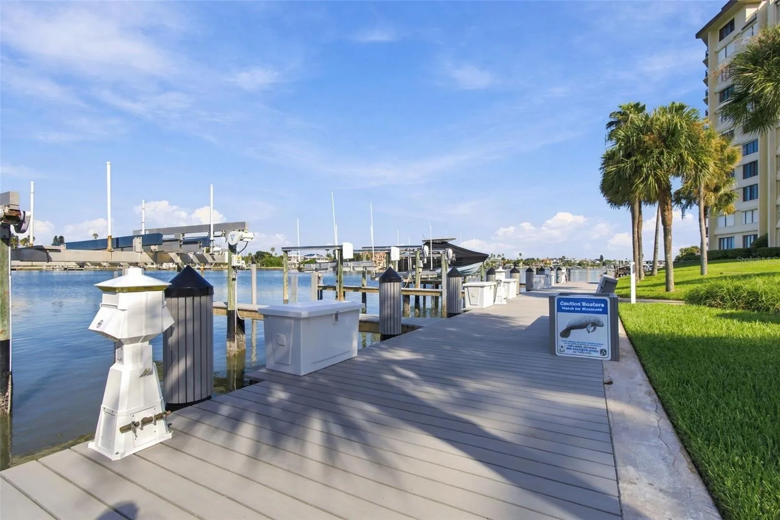 New Marina slips