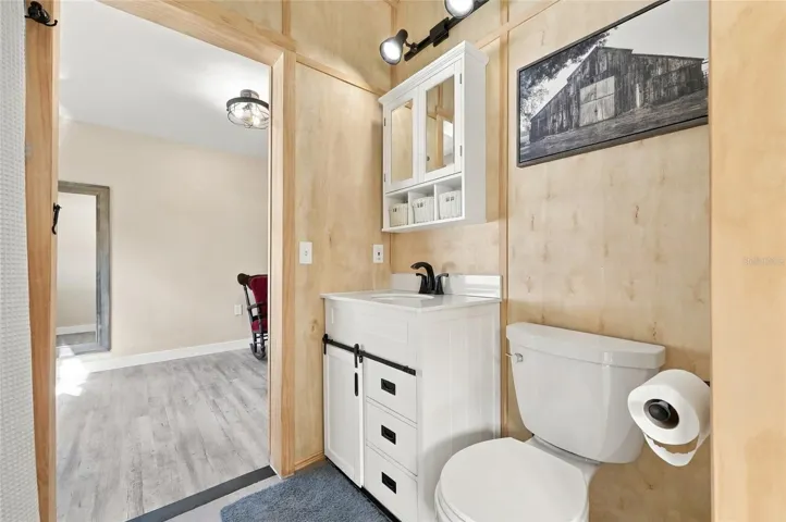 Jack and Jill bathroom.