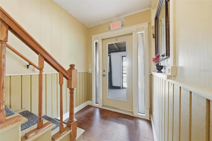 Foyer-stairs to bedrooms 2 and 3