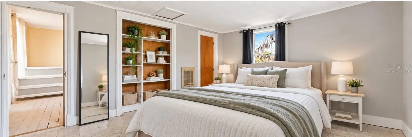 Virtually staged bdrm 3