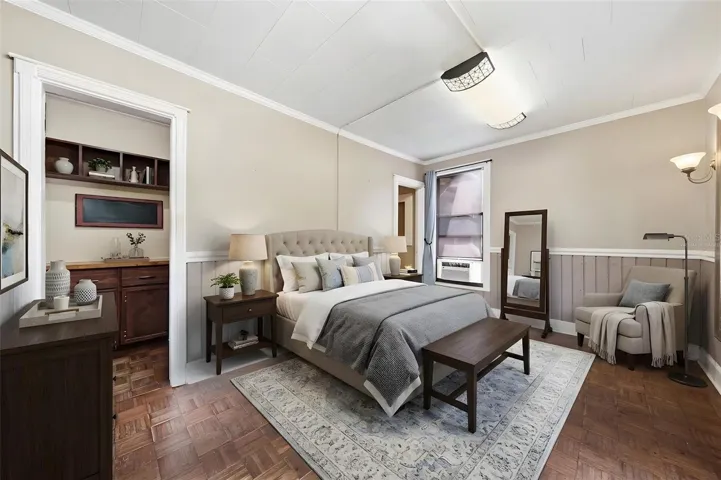 virtually staged Bdrm 1 downstairs