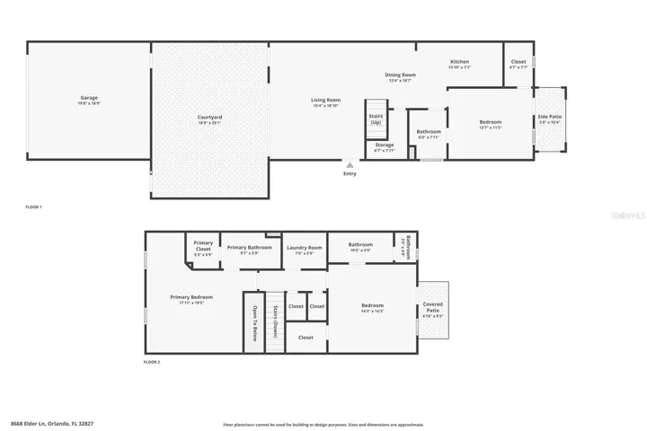 Combined floor plan