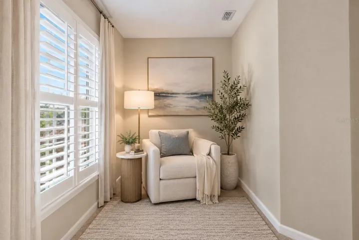 Owner's suite sitting area *staged