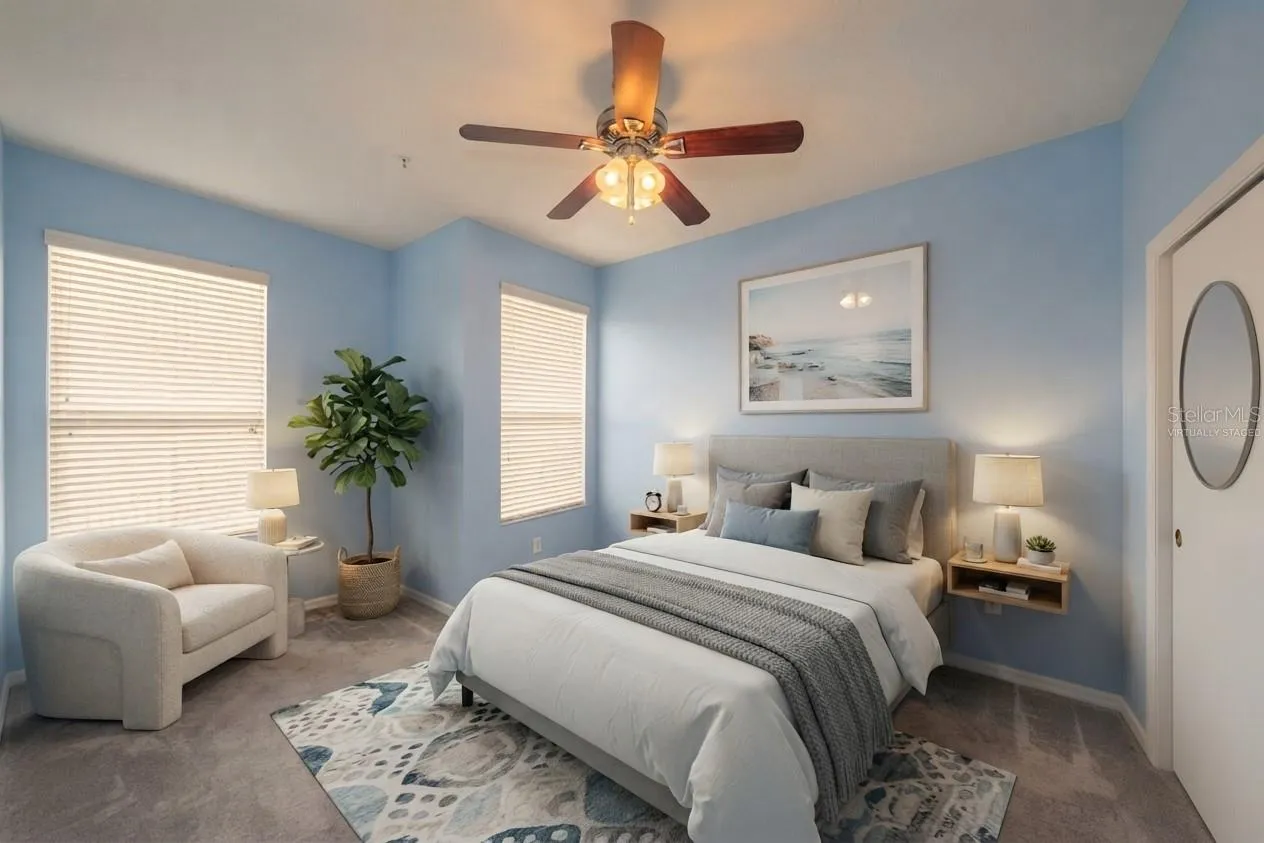 Virtually Staged Bedroom #2