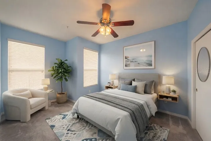 Virtually Staged Bedroom #2