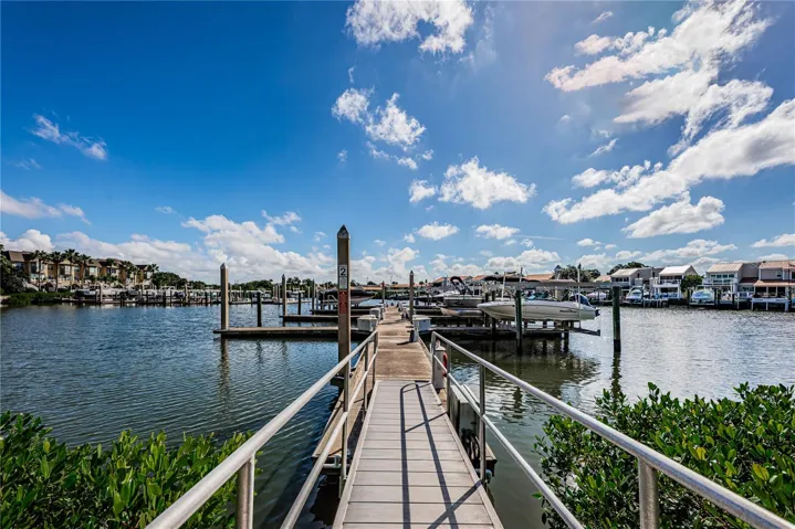 Walkway to your boat slip