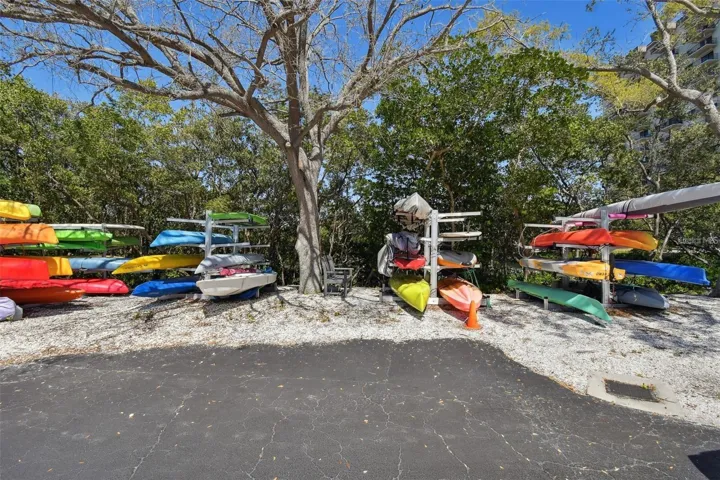 kayak storage