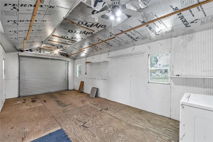 2nd Insulated Storage Shed w/ Washer/Dryer hookup