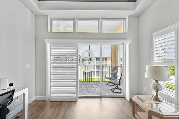 Blinds retract for light and view