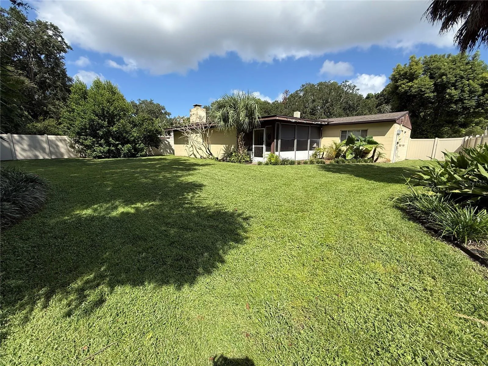 Spacious Backyard