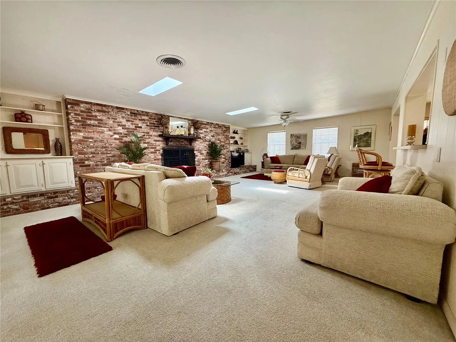 View of Living room from kitchen doorway