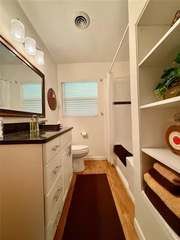 Renovated Guest Bath.