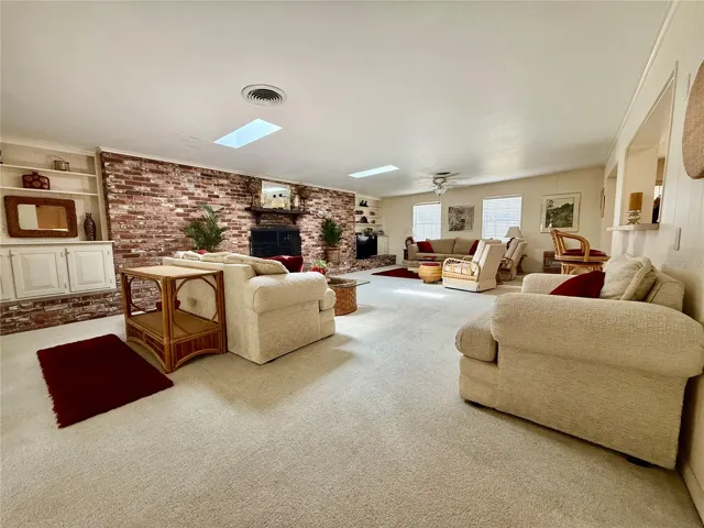 View of Living room from kitchen doorway