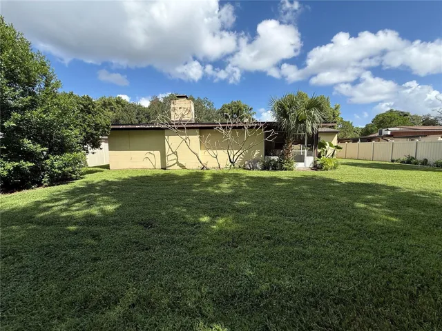 Rear View of House