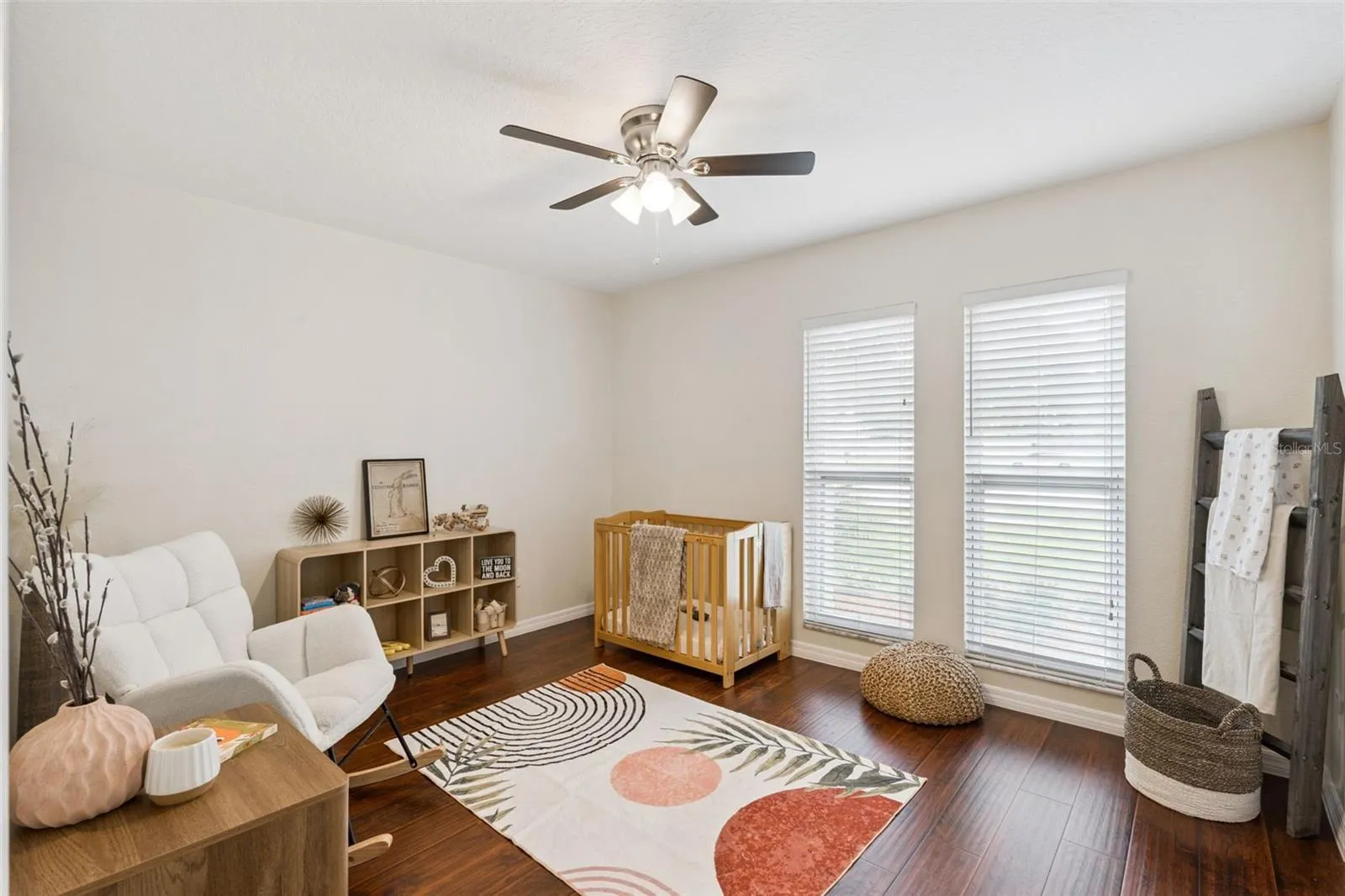 Wonderful 3rd bedroom with walk in closet.