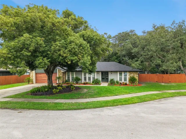 Wonderful quiet culdesac with mature trees and gorgeous landscaping.