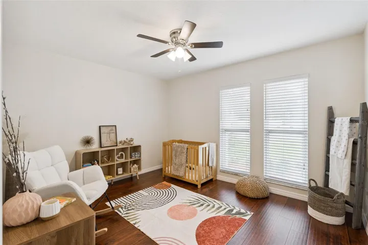 Wonderful 3rd bedroom with walk in closet.