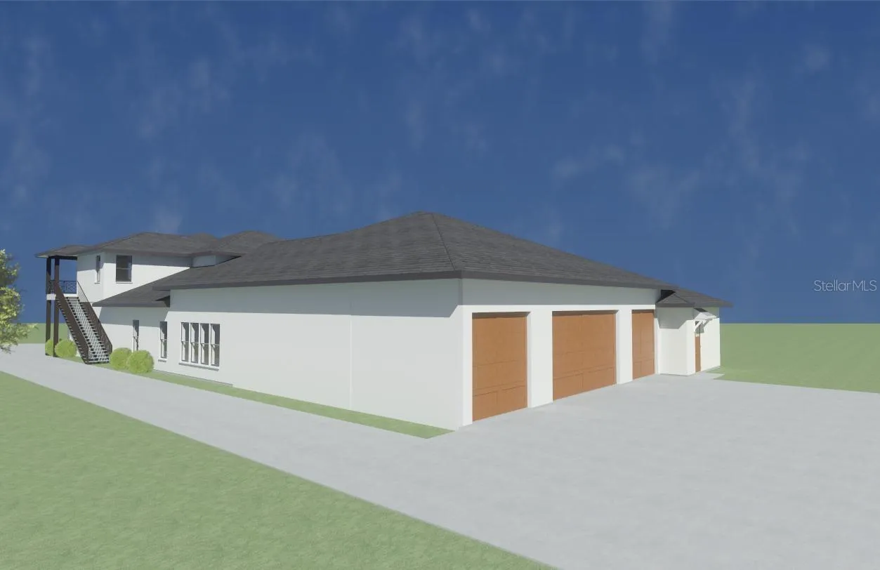 3 Car Garage