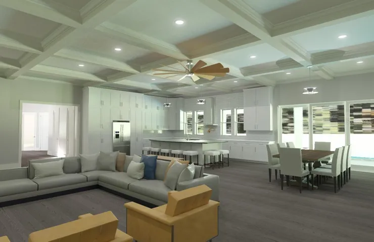 Open concept great room
