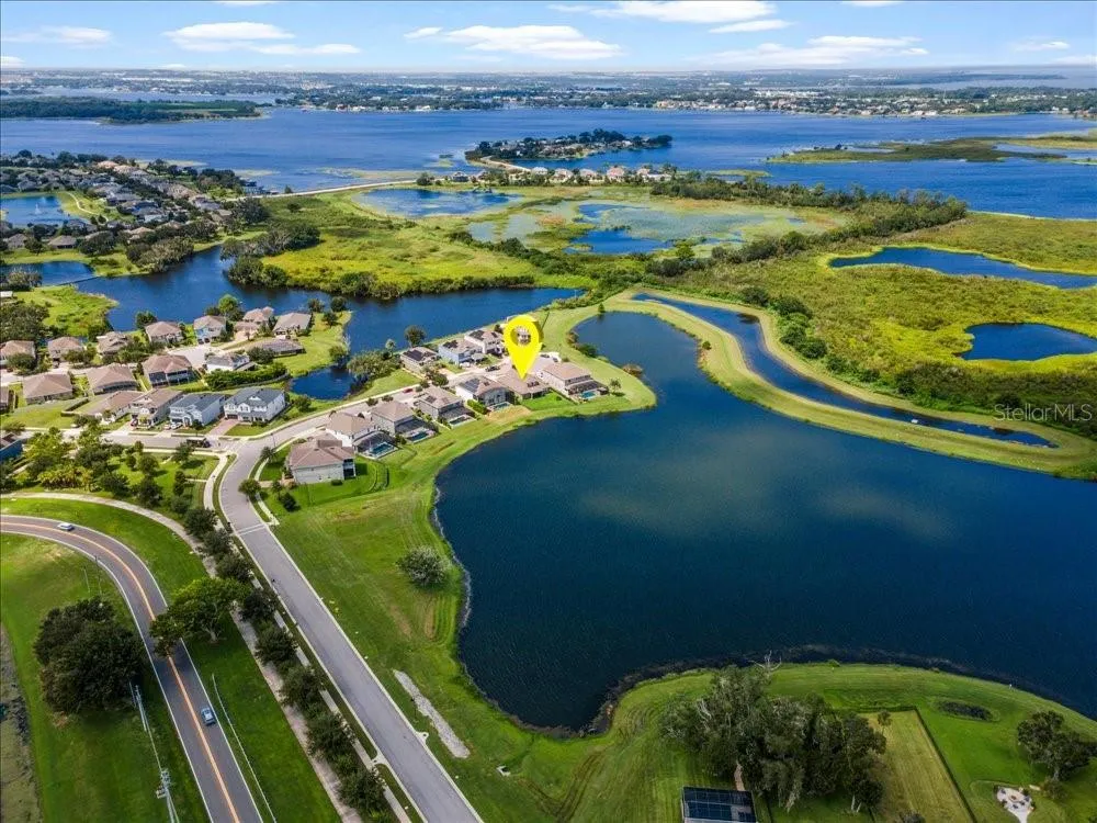 Access to several lakes