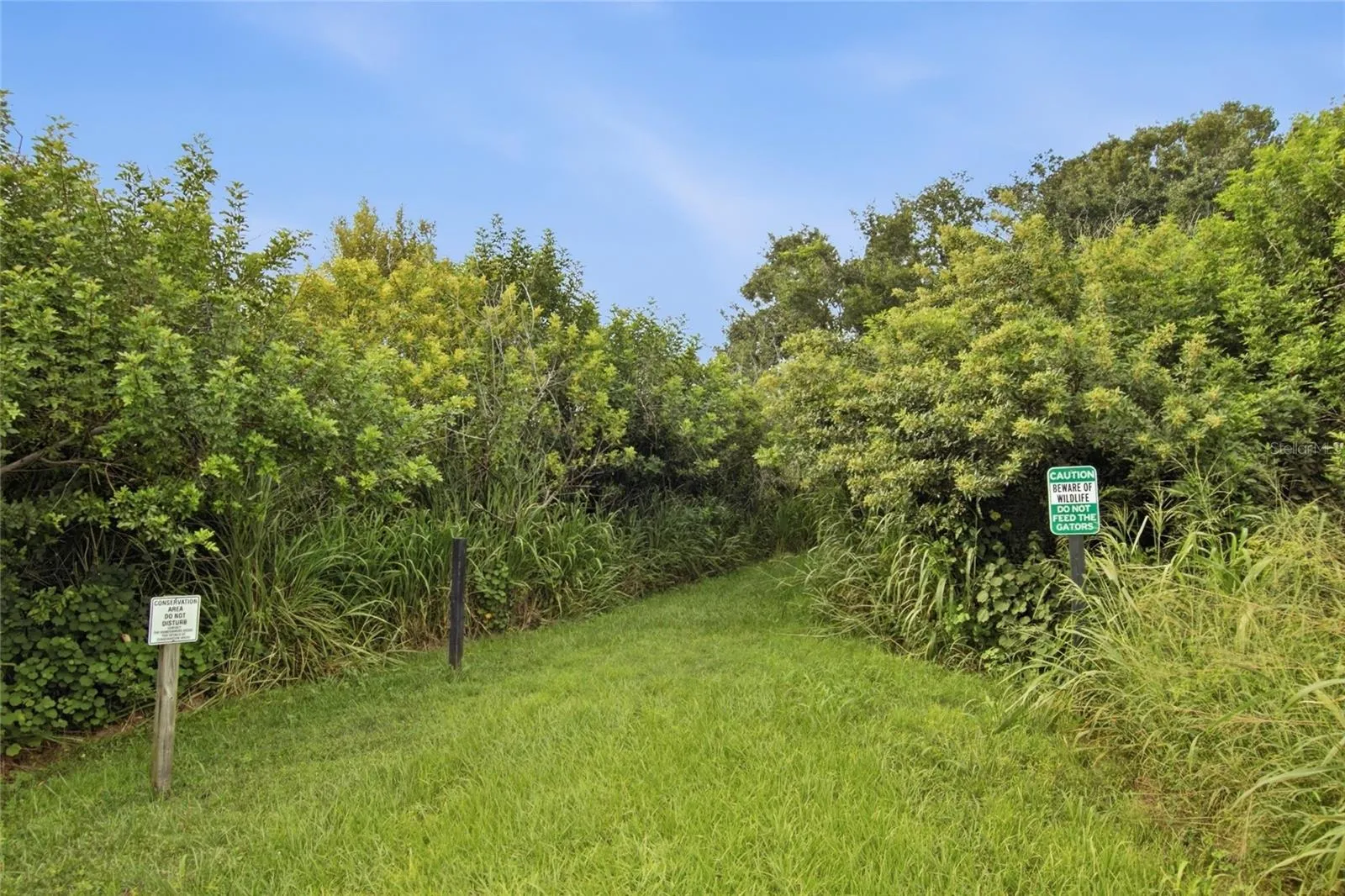 Nature trail entrance