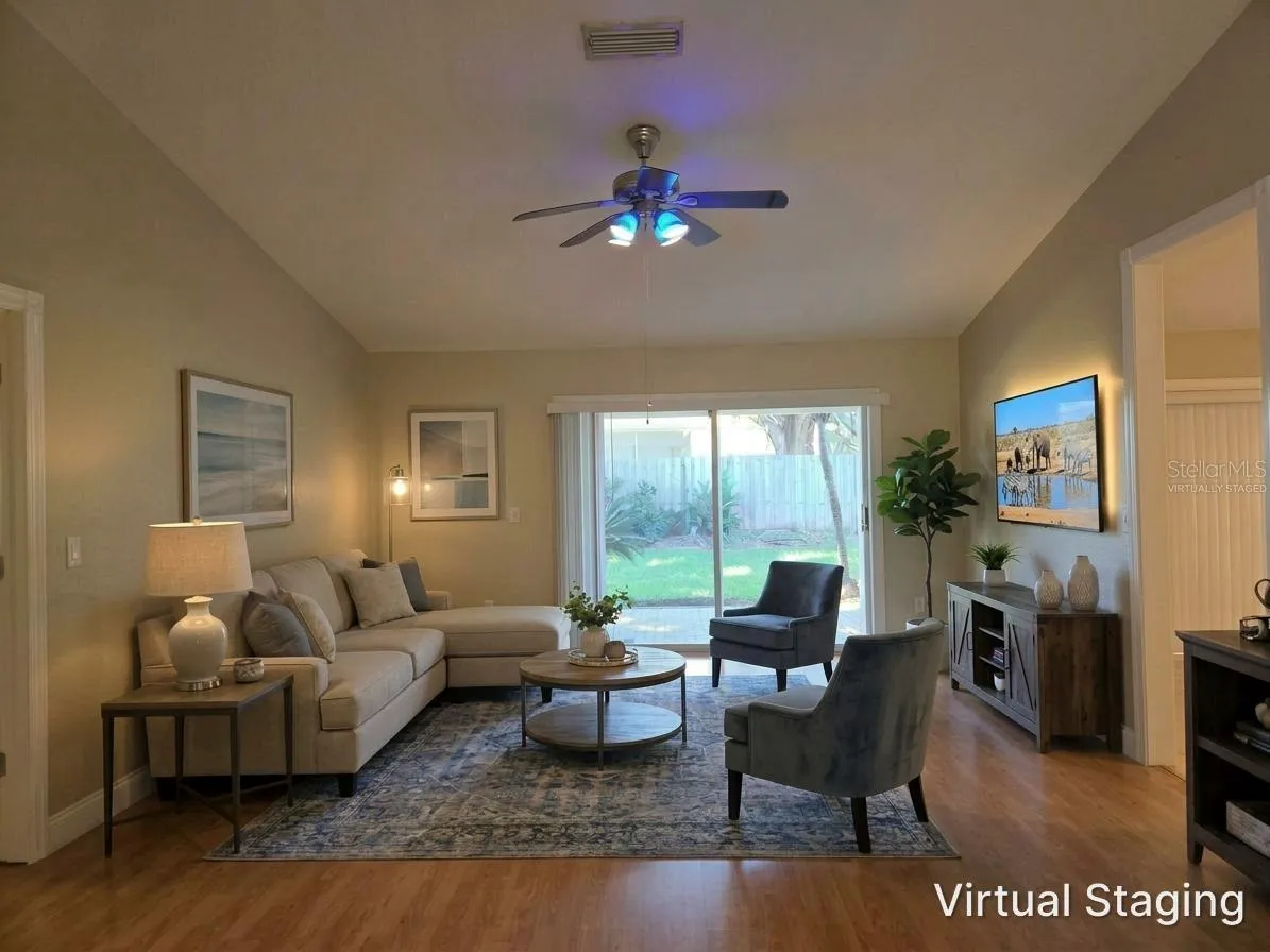 Living Area (Virtually Staged)