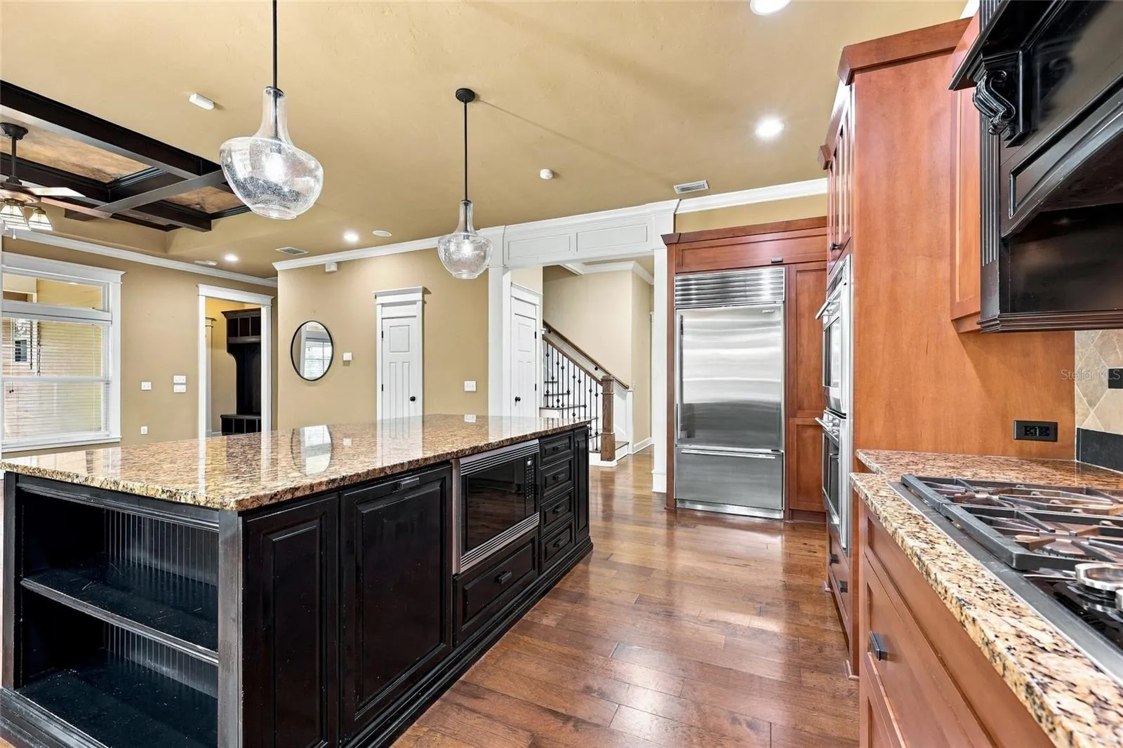 Wolf and Subzero stainless steel appliances