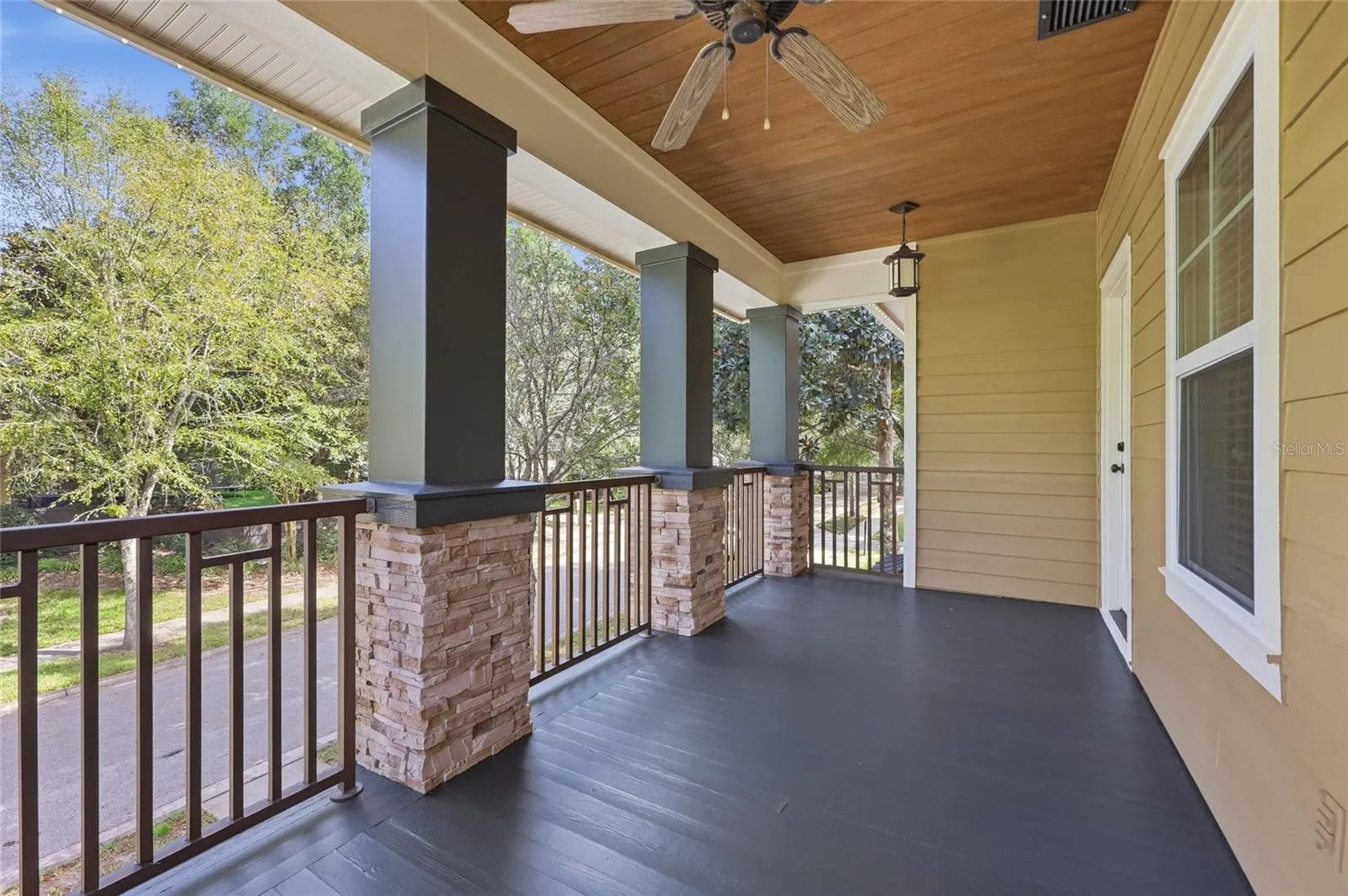 Upstairs Covered Porch