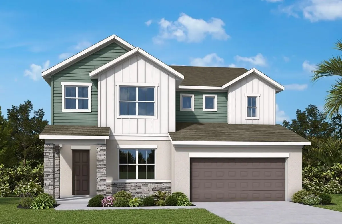 Front Exterior Rendering **Paint Colors May Vary
