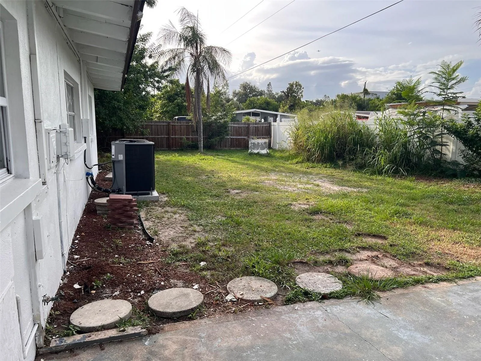 Fenced Yard
