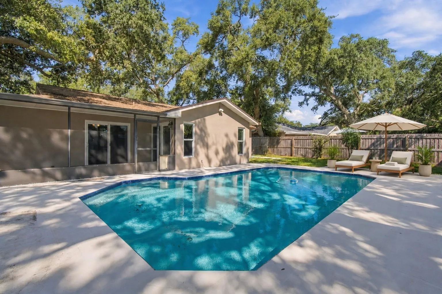 Pool - Virtually Staged