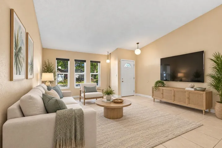 Living Room - Virtually Staged