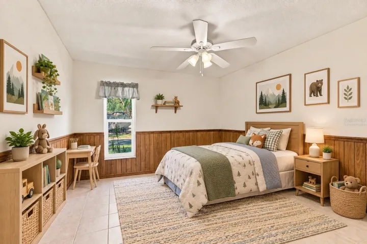 3rd Bedroom - Virtually Staged