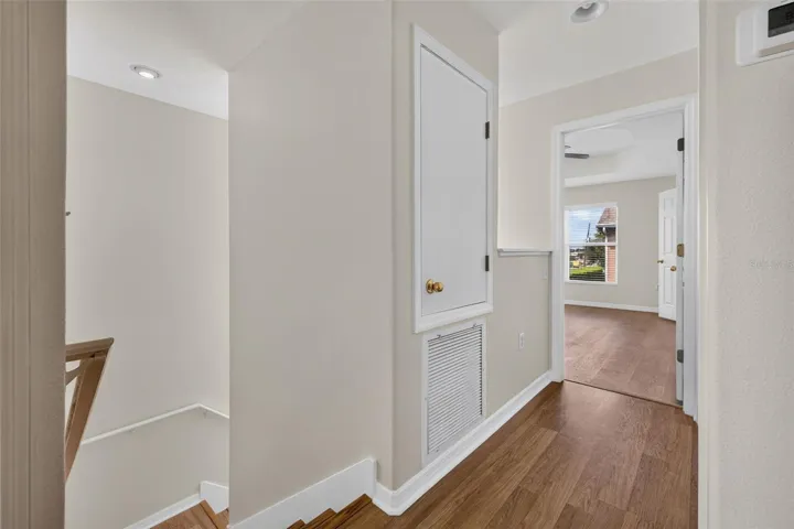 LPV vinyl flooring on second level