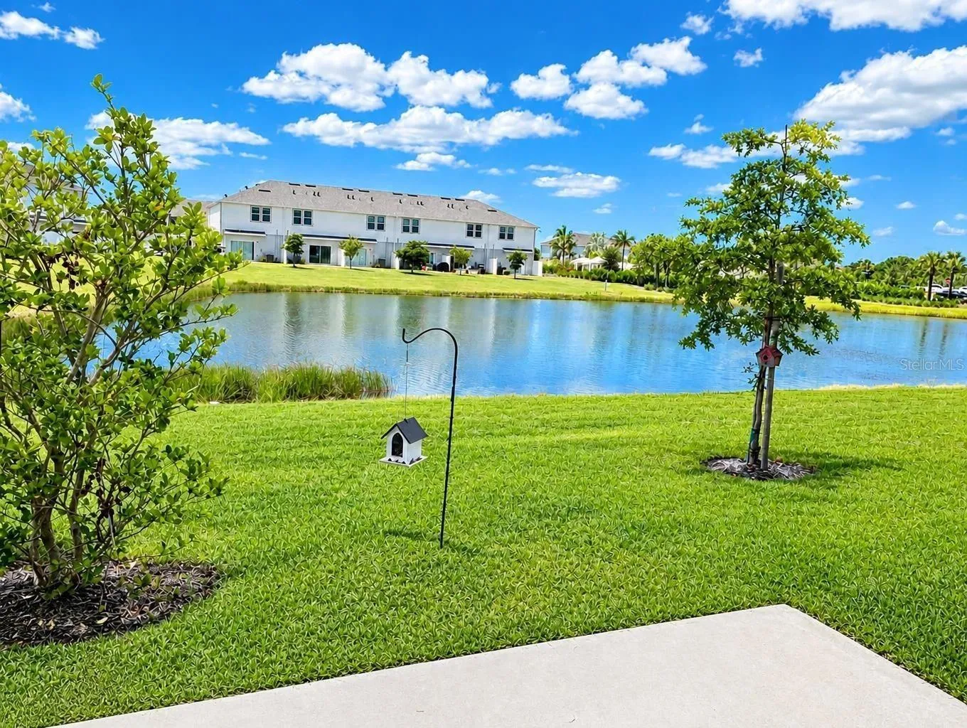 Rear Patio - Pond View