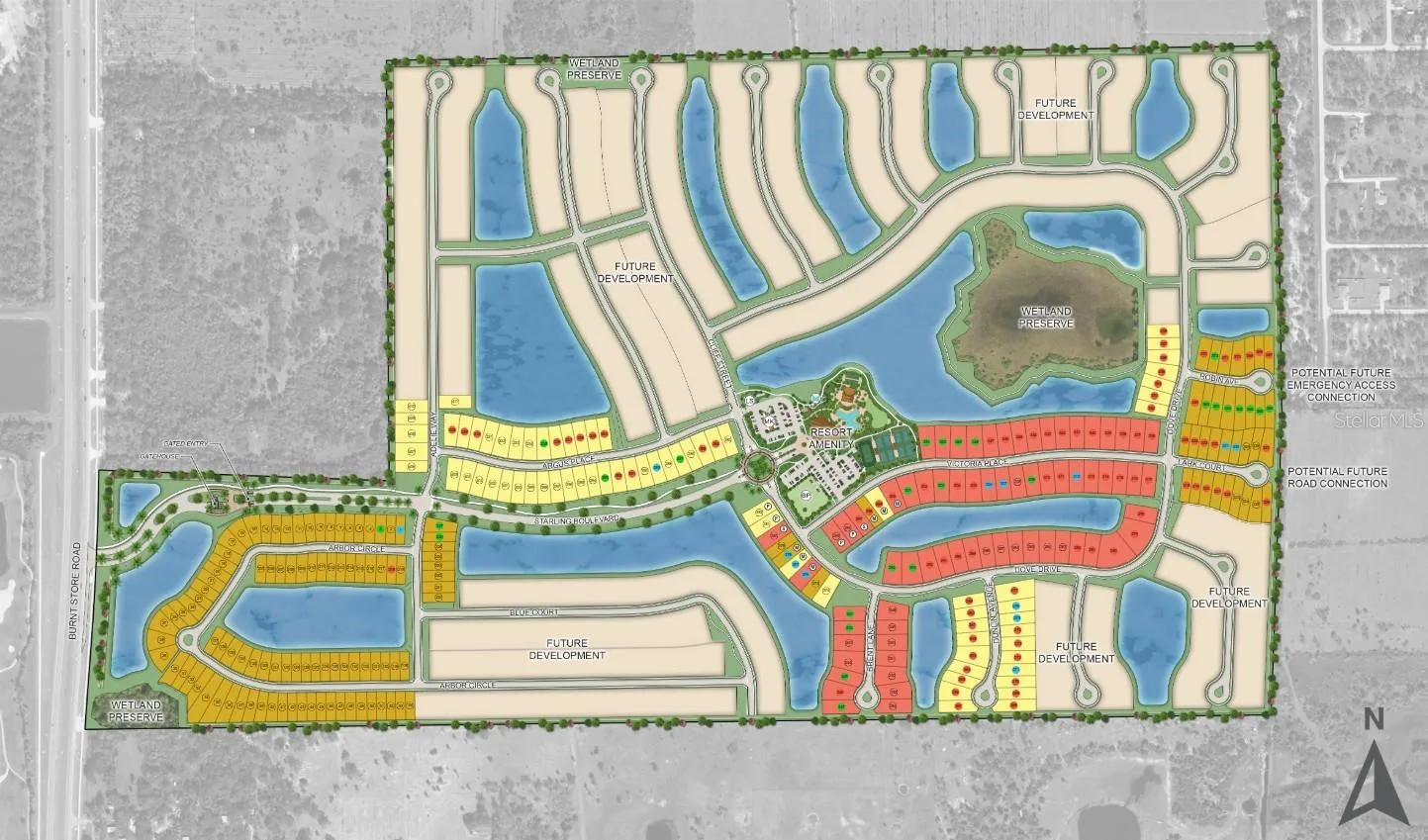 Esplanade at Starling Sitemap