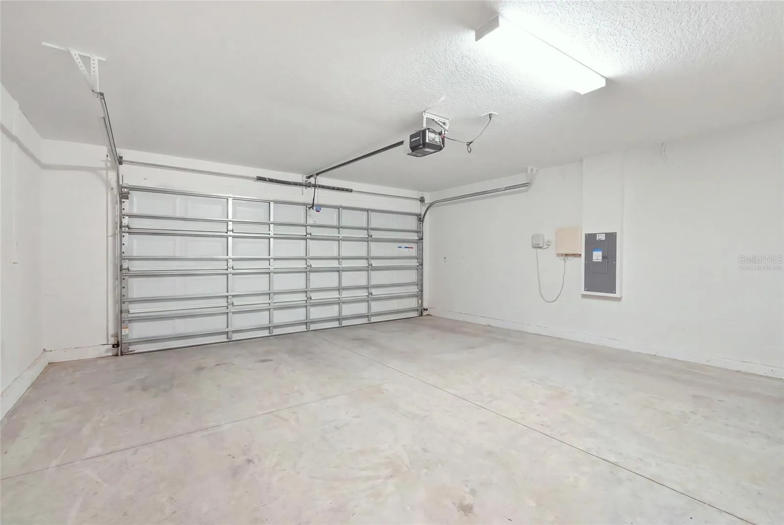 Virtually Staged - 2 car garage