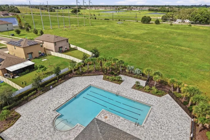 community pool and amenity center