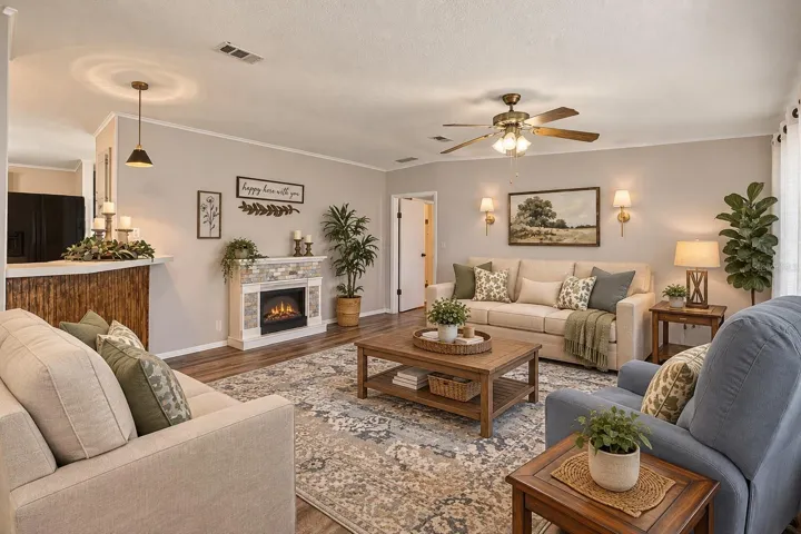 Living room.