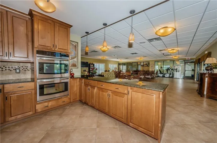 Clubhouse kitchen