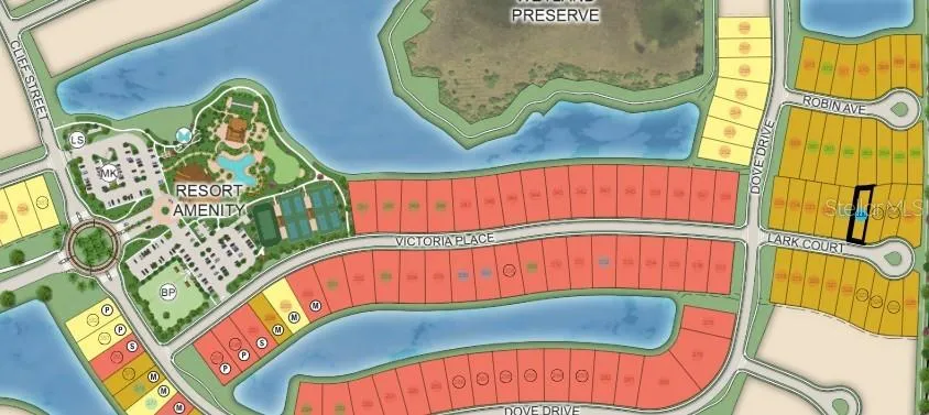 26954 Lark Court Site Map