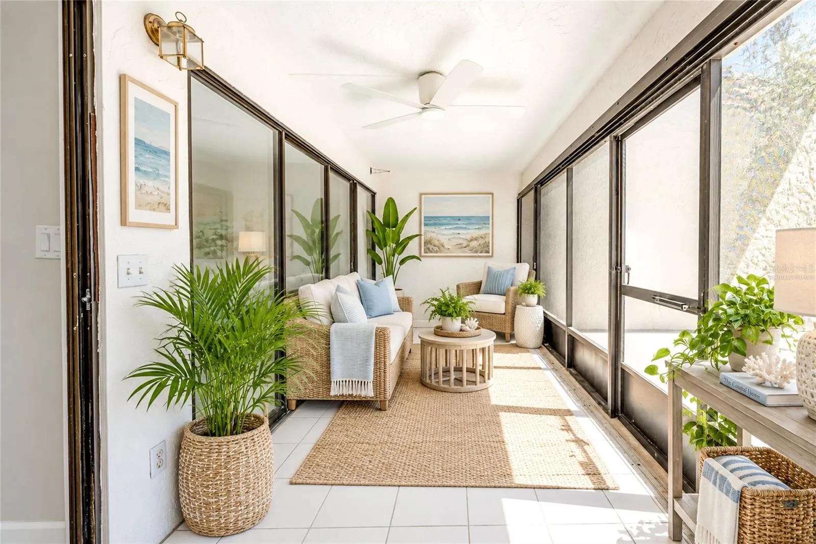 Florida Room "Virtually Staged