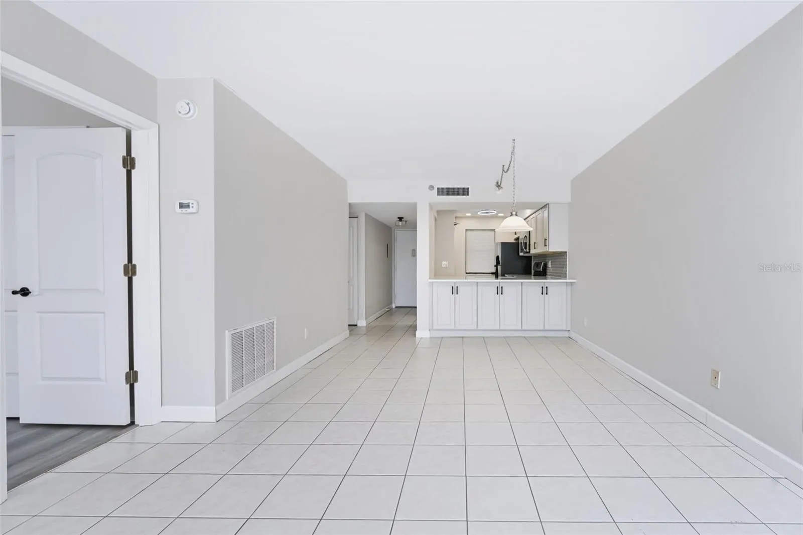 View towards the entrance door.