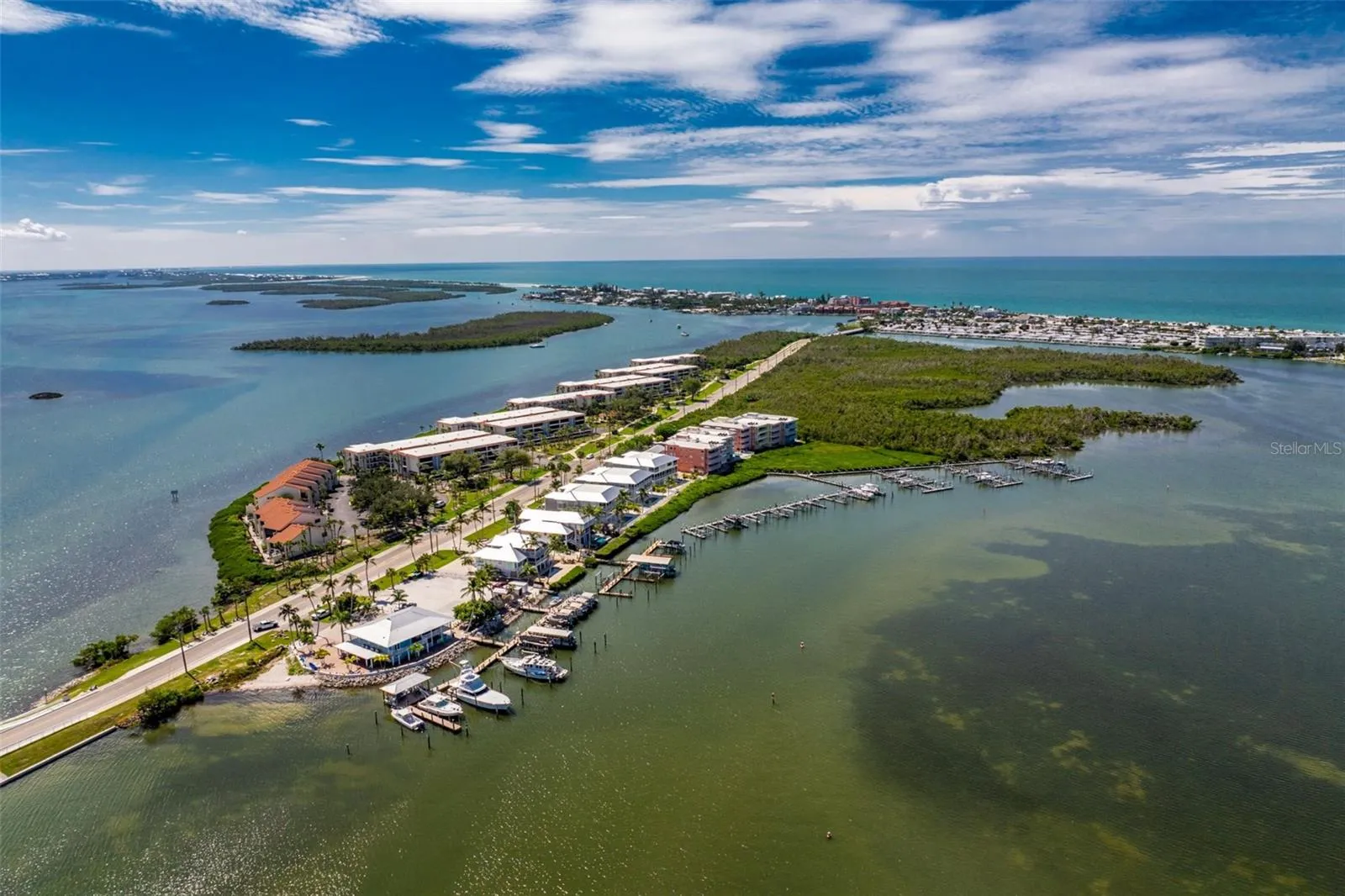 Another view to the Gulf!  Beautiful Aerial!