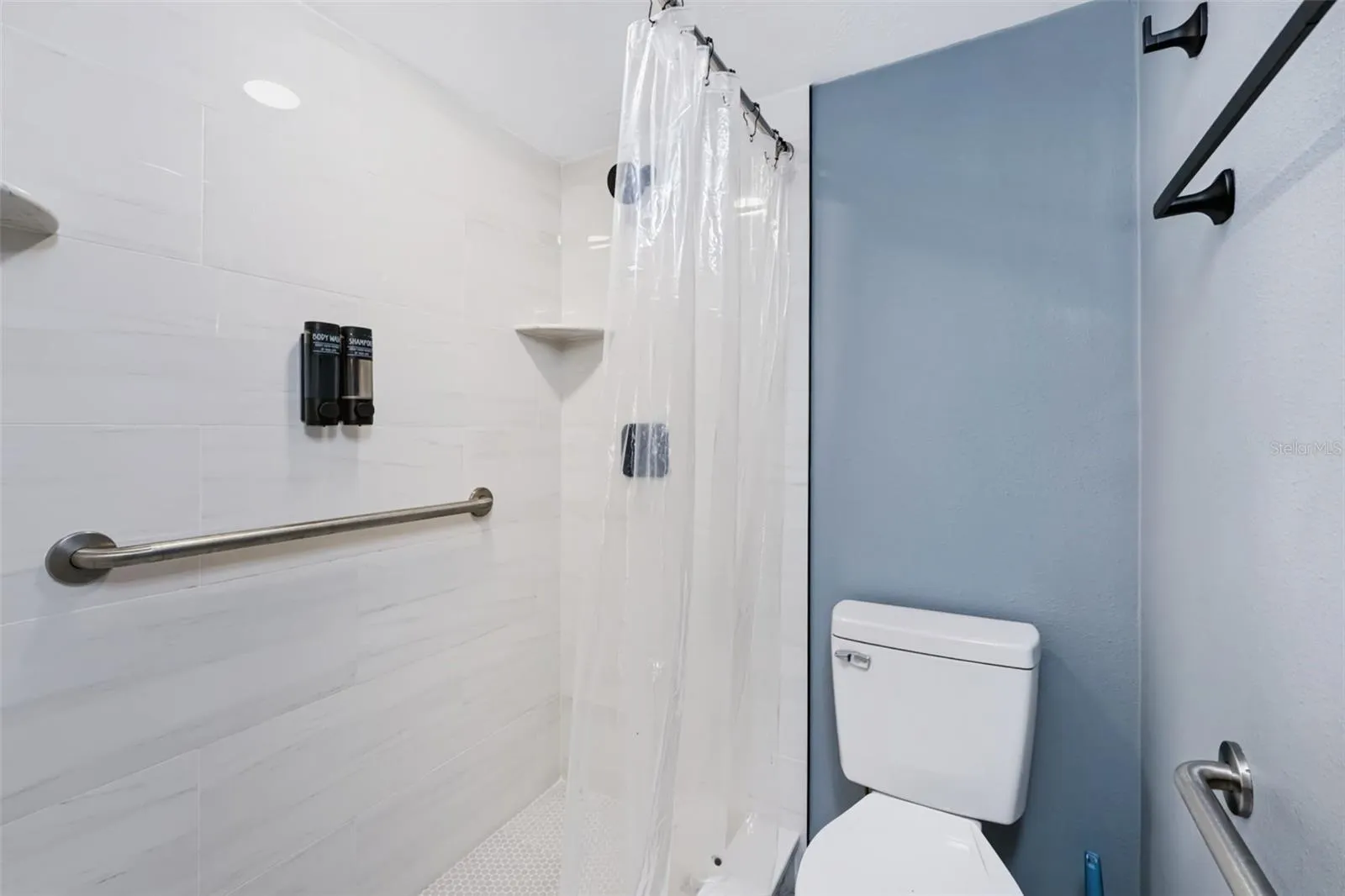 Beautiful tiled shower!
